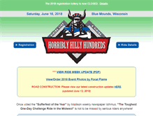 Tablet Screenshot of horriblyhilly.com